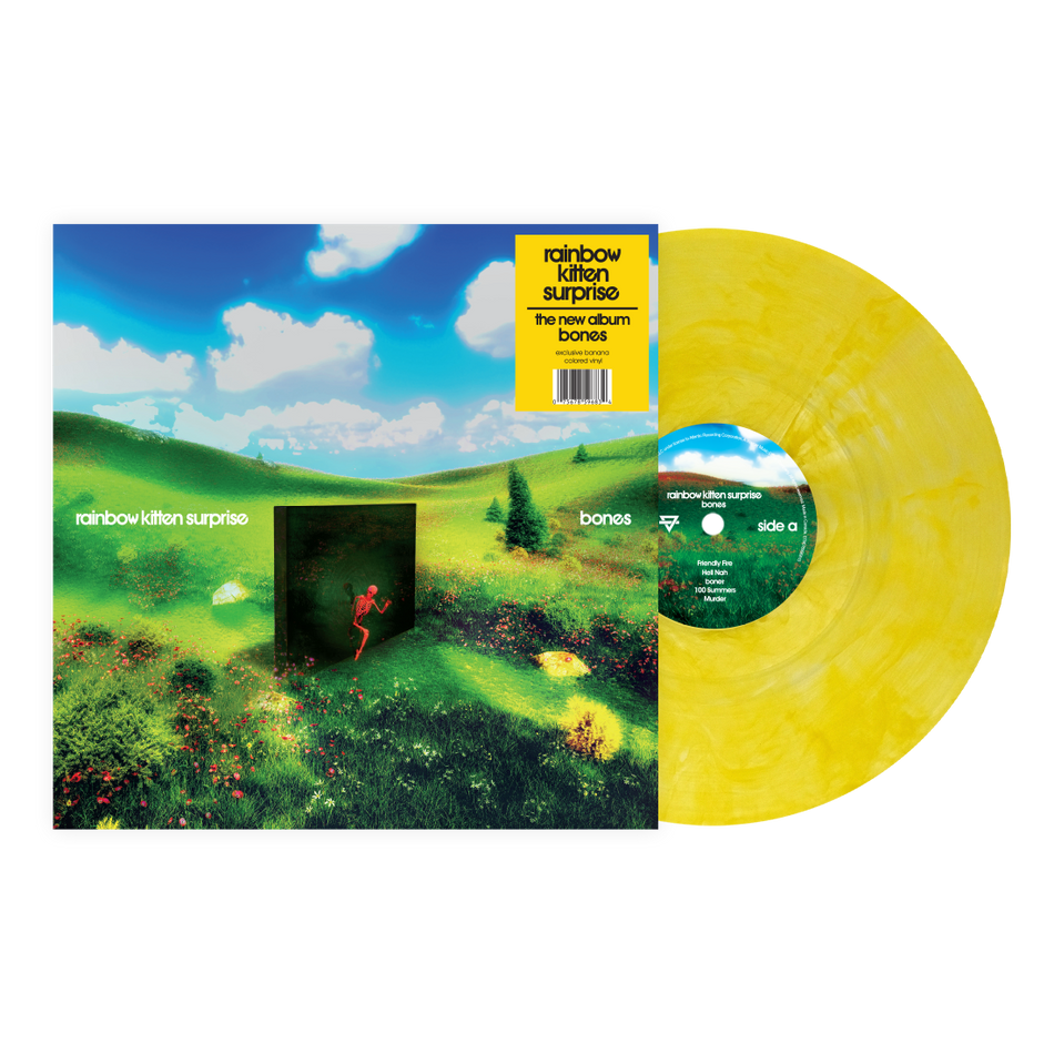 PREORDER: RAINBOW KITTEN SURPRISE - BONES (INDIE EXCLUSIVE BANANA VINYL)