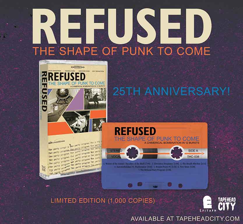 REFUSED- THE SHAPE OF PUNK TO COME (CASS)