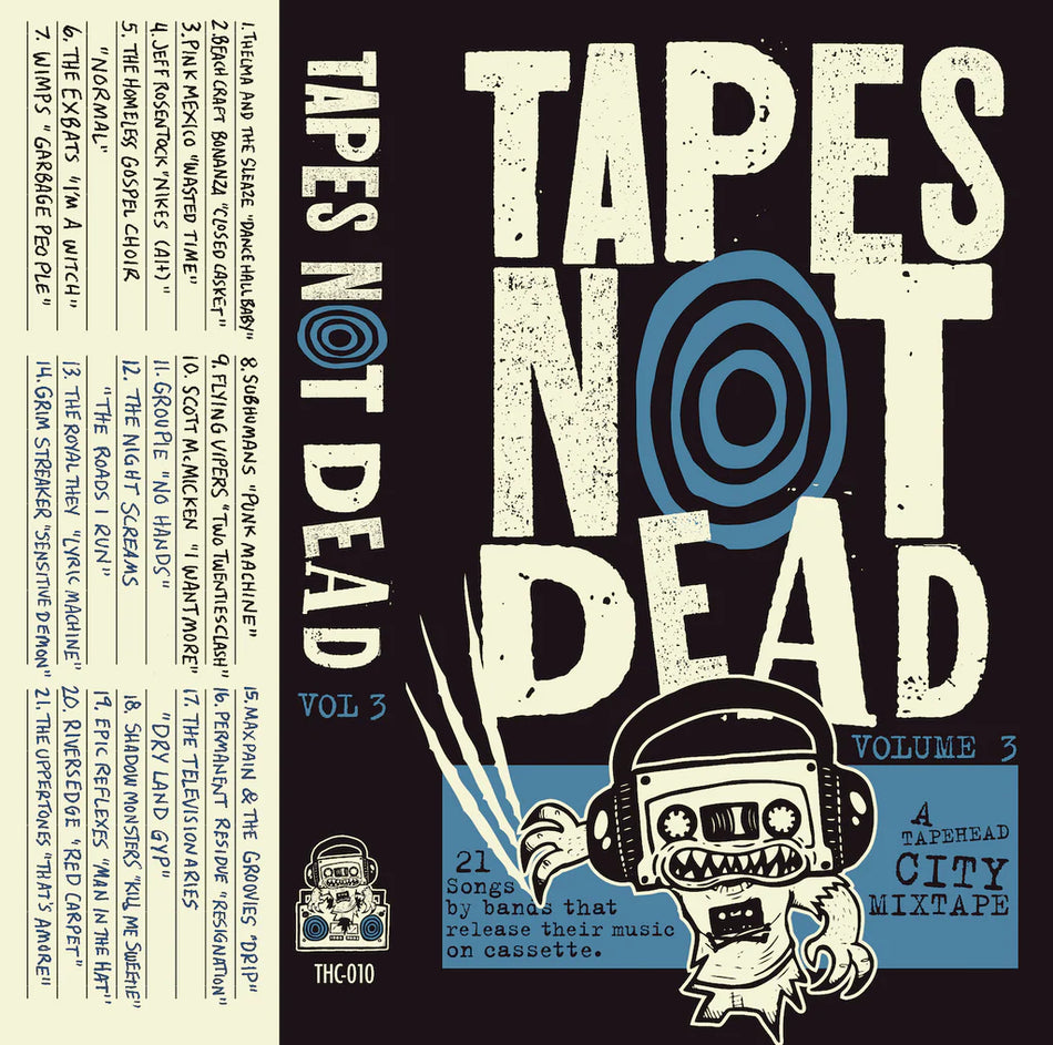 TAPES NOT DEAD VOL 3 (CASS)