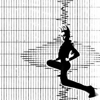 Poppy - Flux (Indie Exclusive Black Inside Transparent Electric Blue Vinyl)