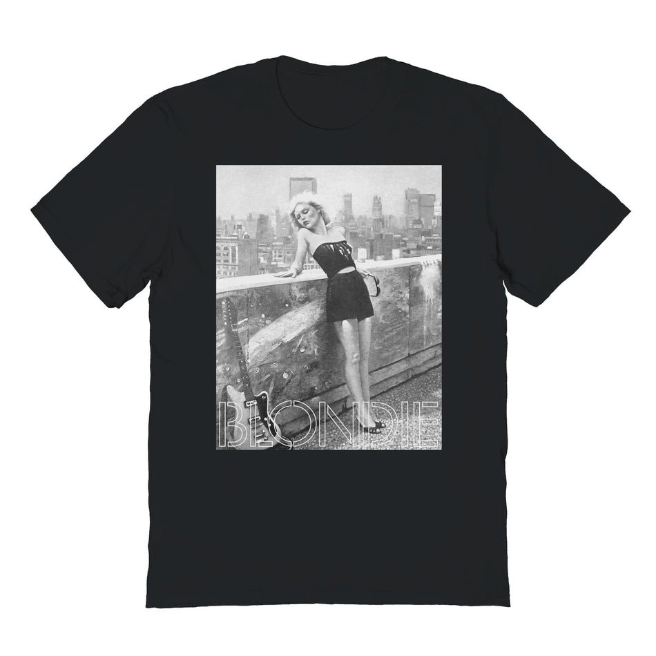Goodie Two Sleeves Blondie Black & White Photo T-Shirt