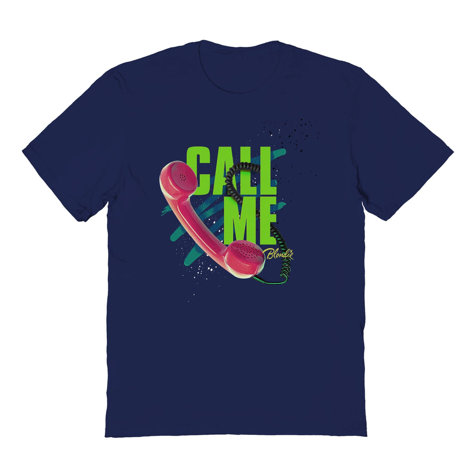 Goodie Two Sleeves Blondie Call Me Phone T-Shirt
