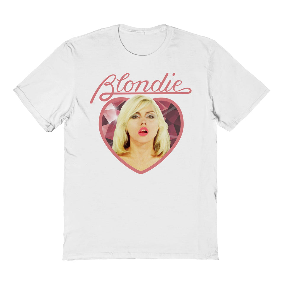 Goodie Two Sleeves Blondie Diamond Heart T-Shirt