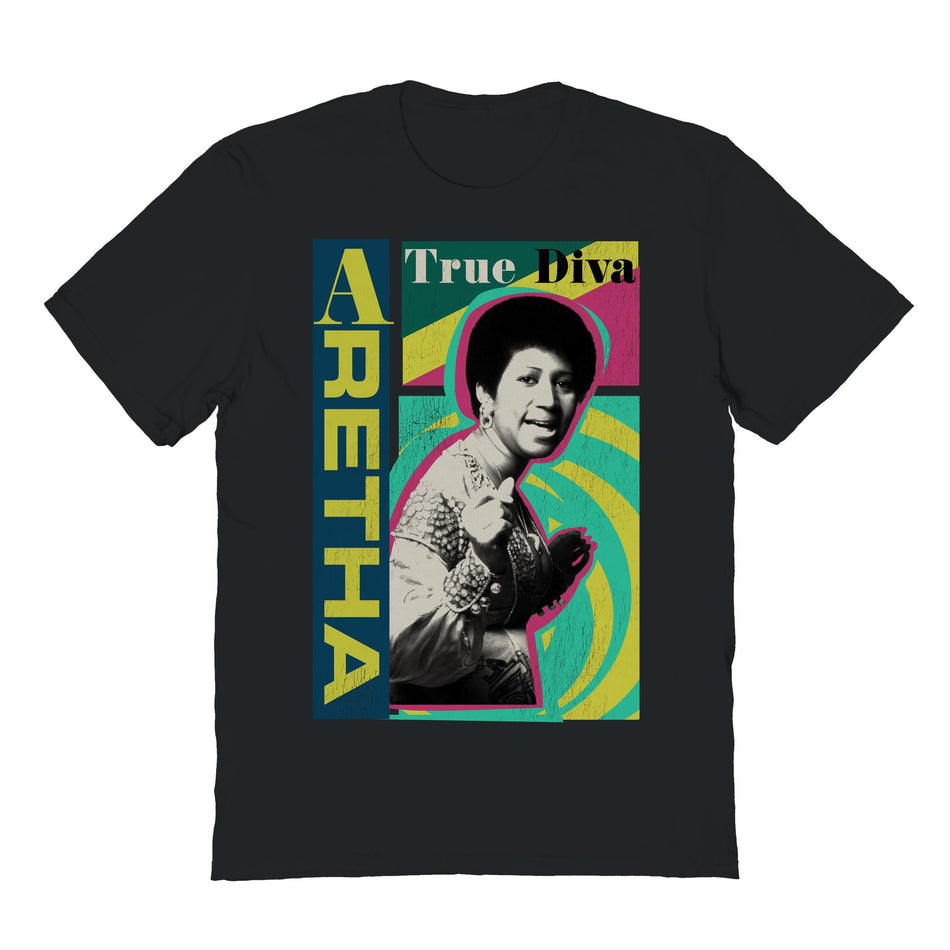 Goodie Two Sleeves Aretha Franklin Diva T-Shirt