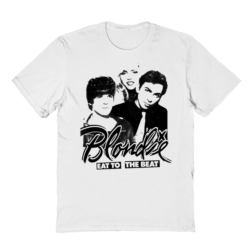 Goodie Two Sleeves Blondie Eat to the Beat White T-Shirt
