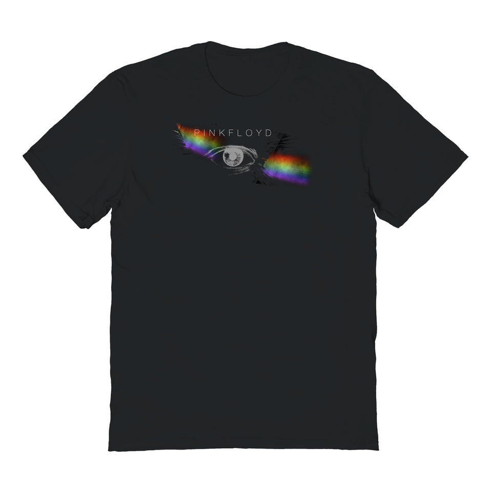 Goodie Two Sleeves Pink Floyd Eye and Rainbow T-Shirt