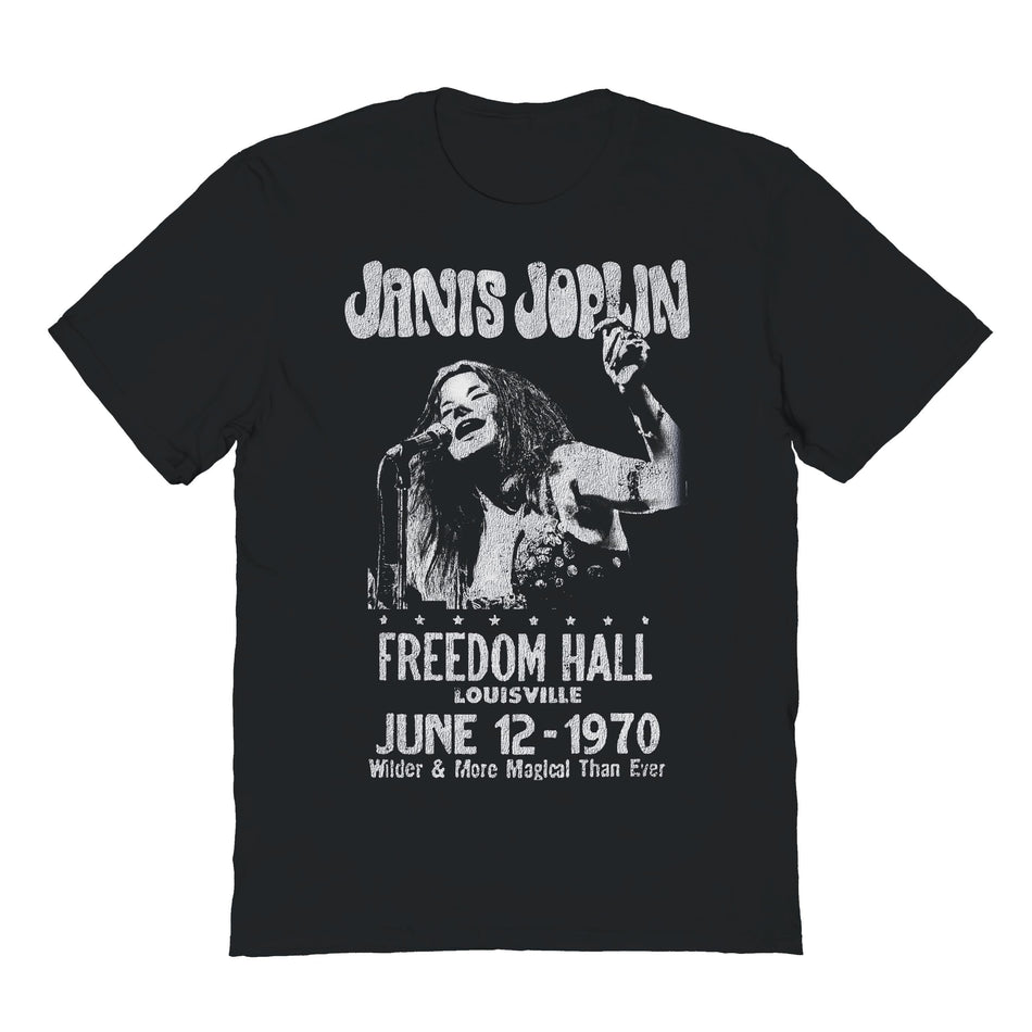 Goodie Two Sleeves Janis Joplin Freedom Hall T-Shirt