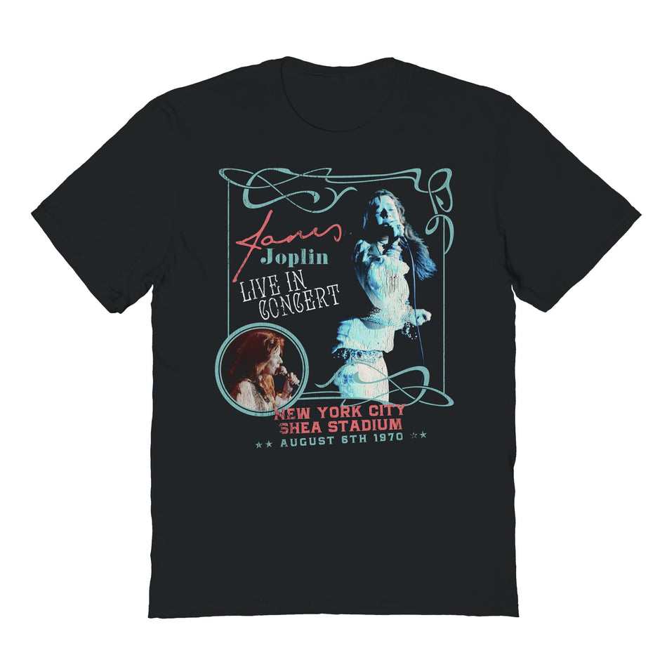 Goodie Two Sleeves Janis Joplin in Concert 1970 T-Shirt