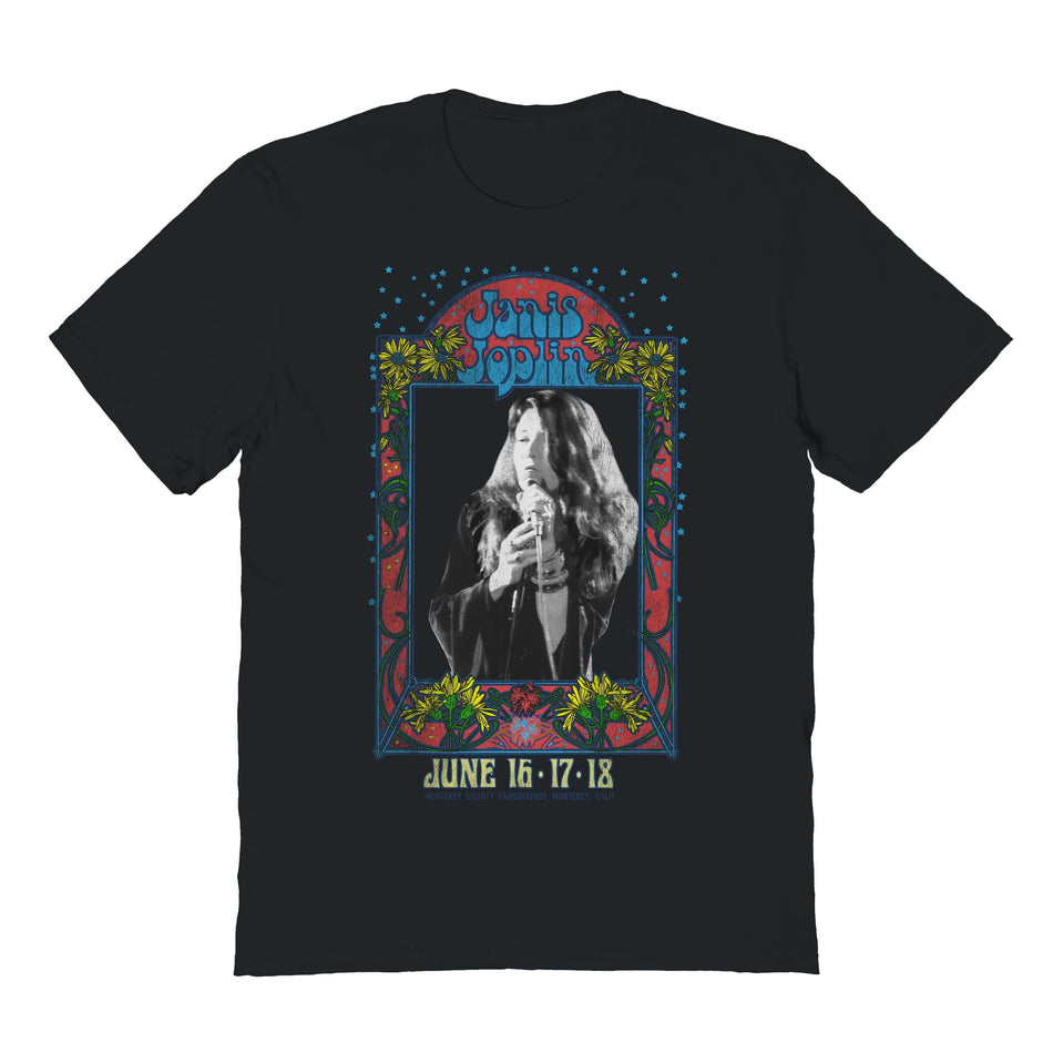 Goodie Two Sleeves Janis Joplin at Monterey T-Shirt