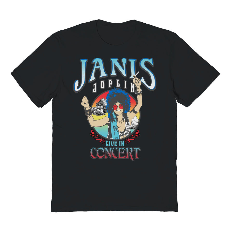 Goodie Two Sleeves Janis Joplin Live T-Shirt
