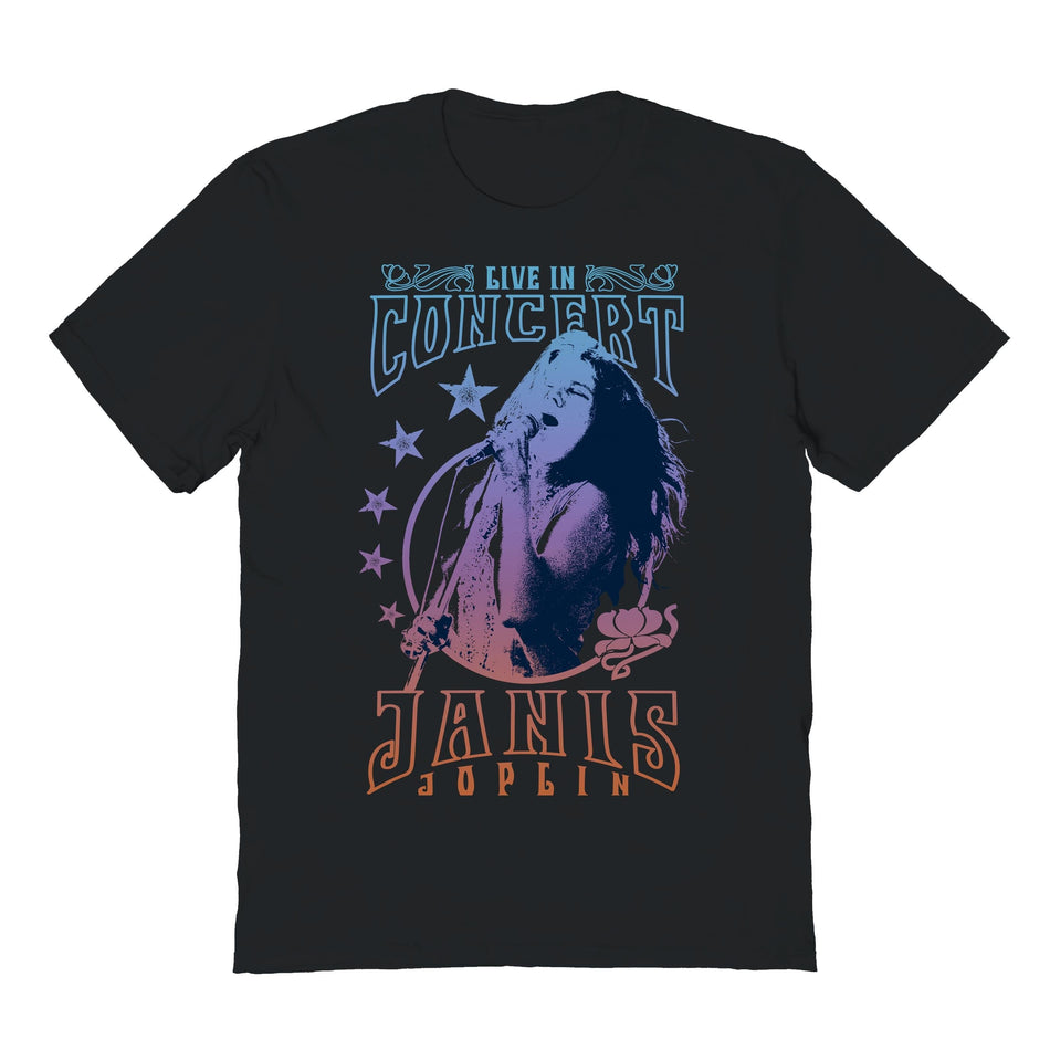 Goodie Two Sleeves Janis Joplin Concert T-Shirt