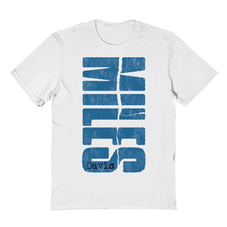 Goodie Two Sleeves Miles Davis Miles Fracture White T-Shirt