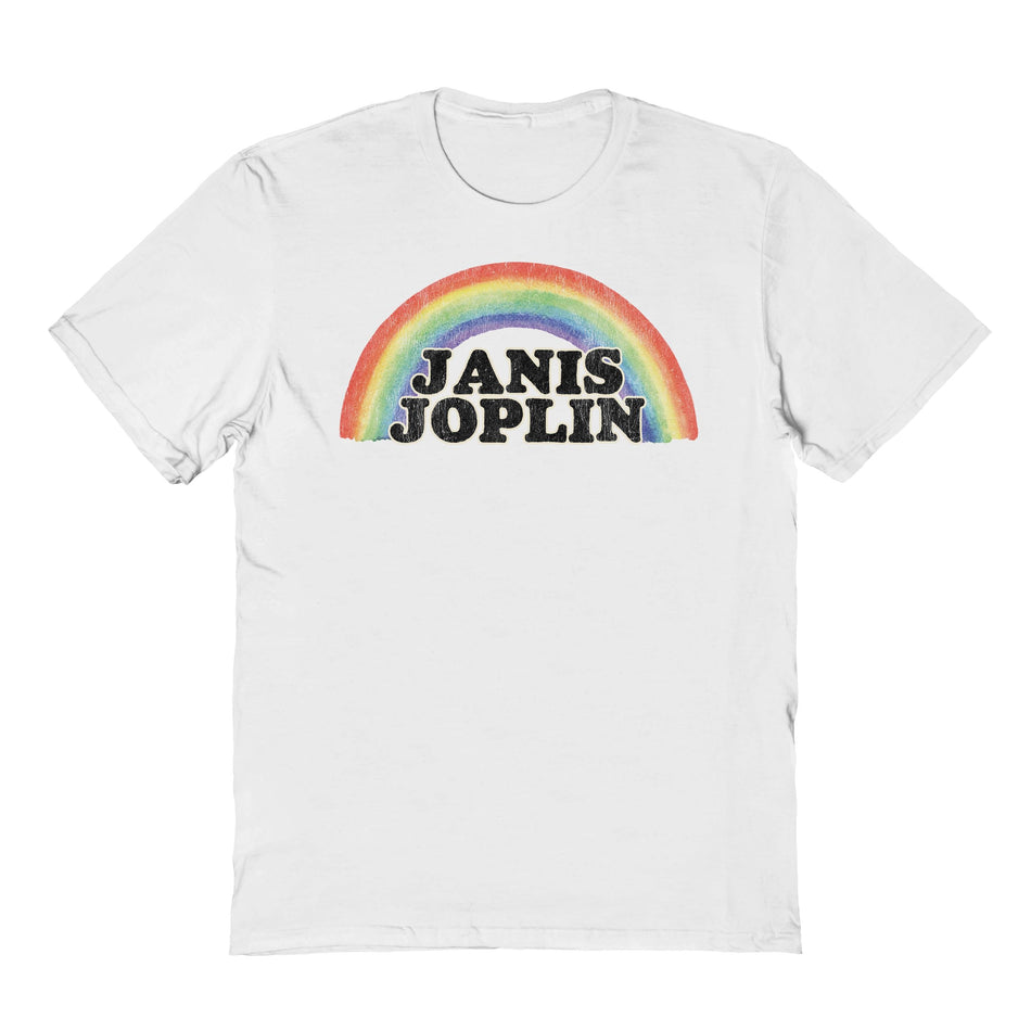 Goodie Two Sleeves Janis Joplin Rainbow Janis T-Shirt
