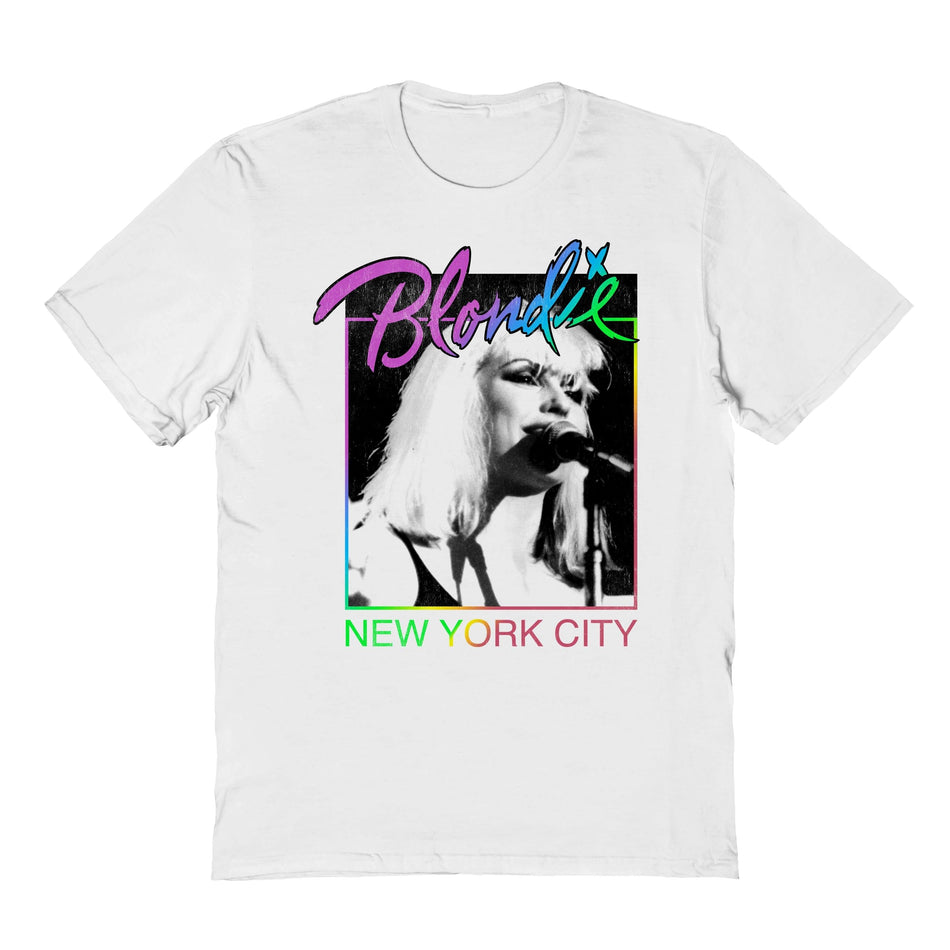 Goodie Two Sleeves Blondie Rainbow NYC T-Shirt
