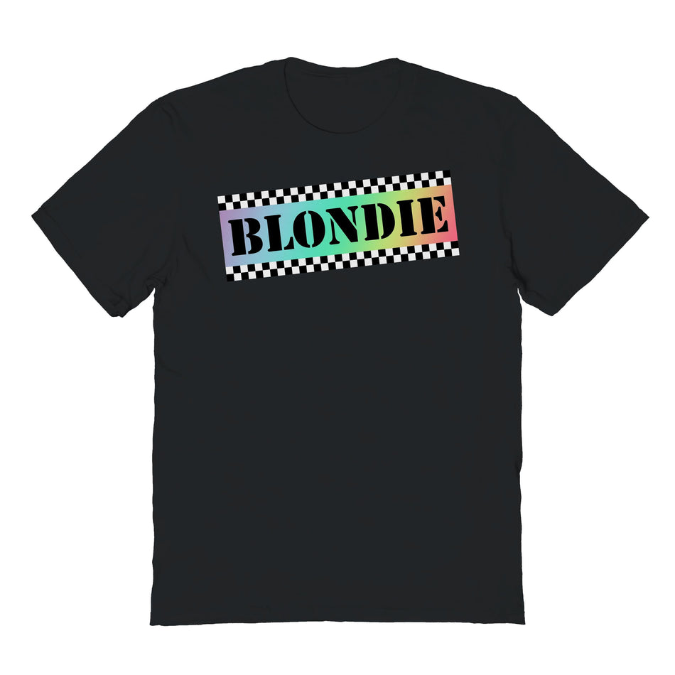 Goodie Two Sleeves Blondie Rainbow Logo T-Shirt