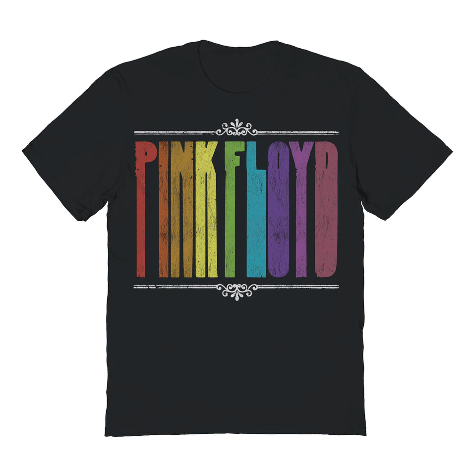 Goodie Two Sleeves Pink Floyd Rainbow Logo T-Shirt
