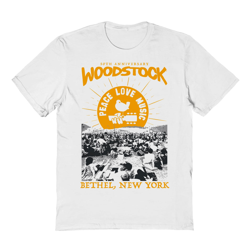 Goodie Two Sleeves Woodstock the Crowd T-Shirt