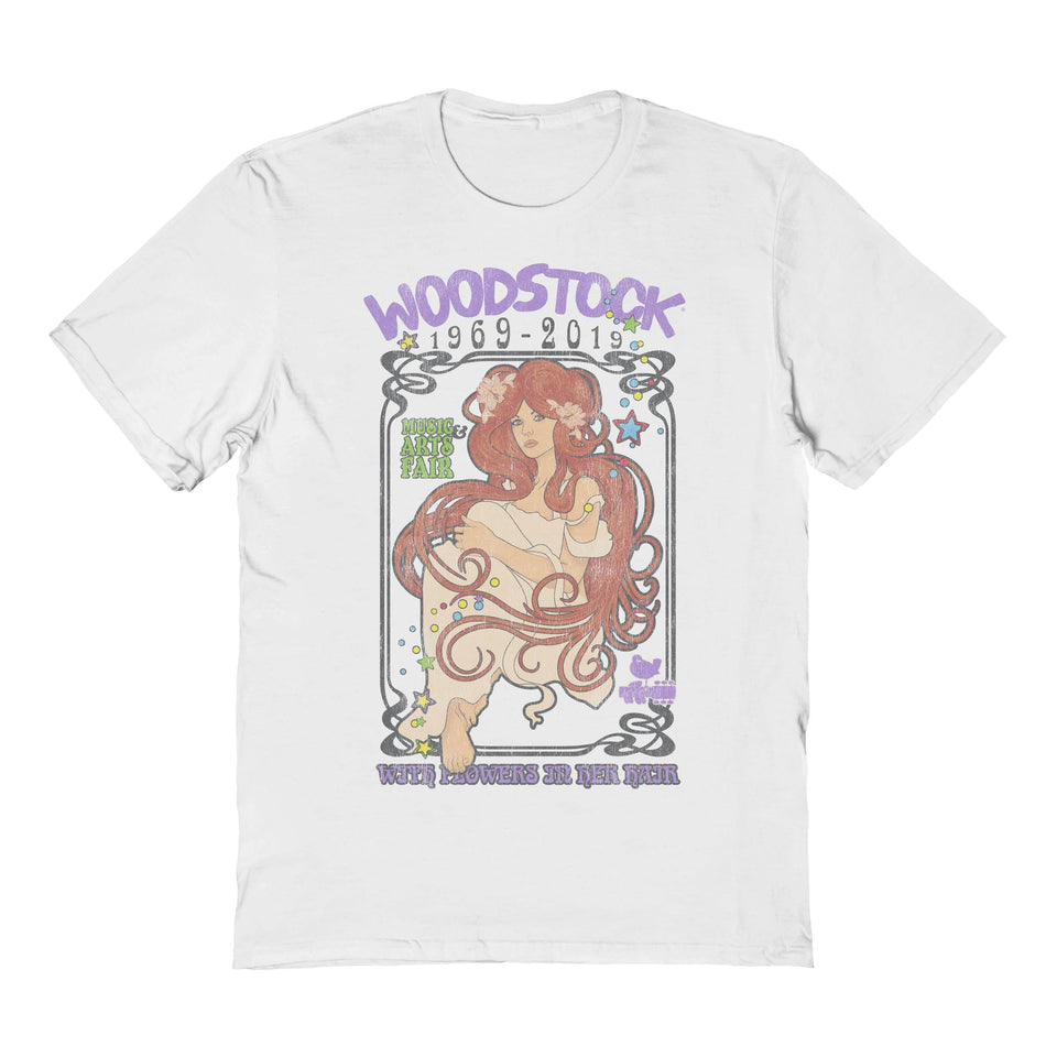 Goodie Two Sleeves Woodstock Woman 1969 T-Shirt