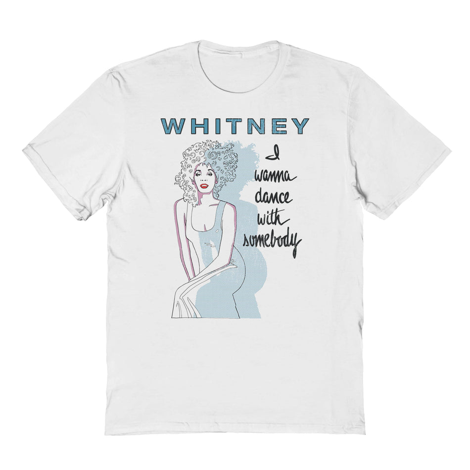 Goodie Two Sleeves Whitney Houston I Wanna Dance T-Shirt
