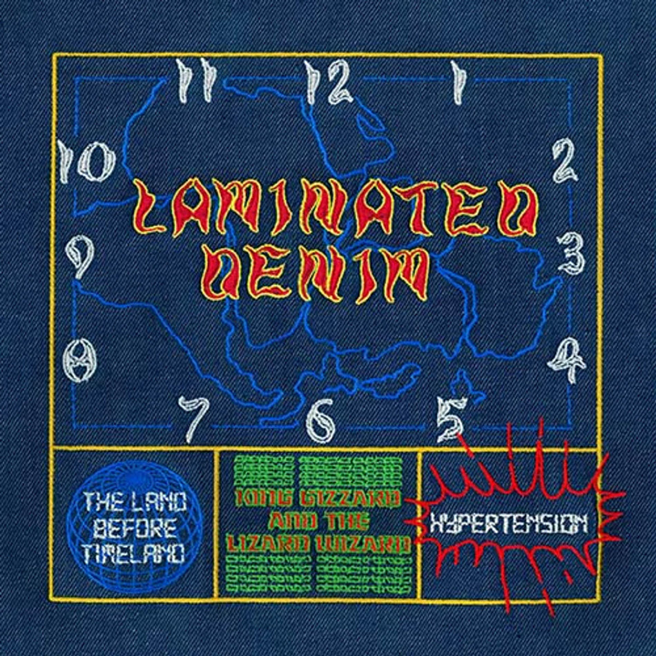 KING GIZZARD AND THE LIZARD WIZARD- LAMINATED DENIM (LP)