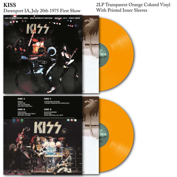 KISS - Davenport, Iowa 1975 (Vinyl)