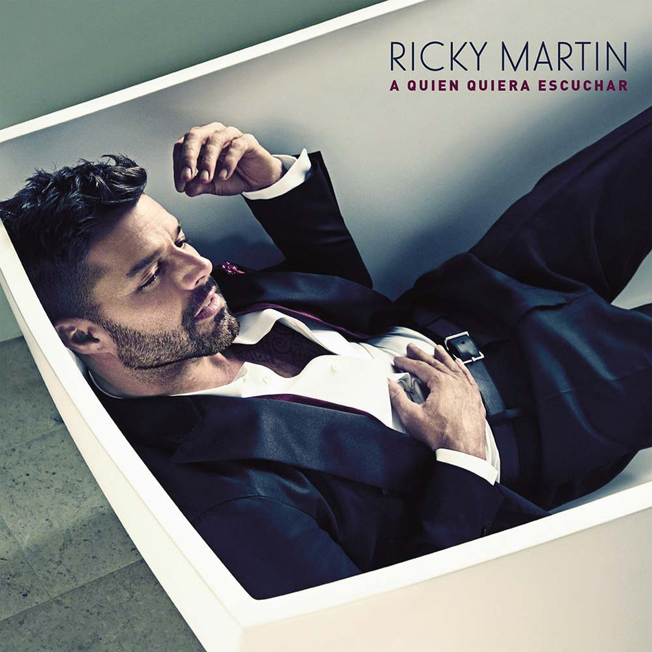 RICKY MARTIN- A QUIEN QUIERA ESCUCHAR (COLORED LP)