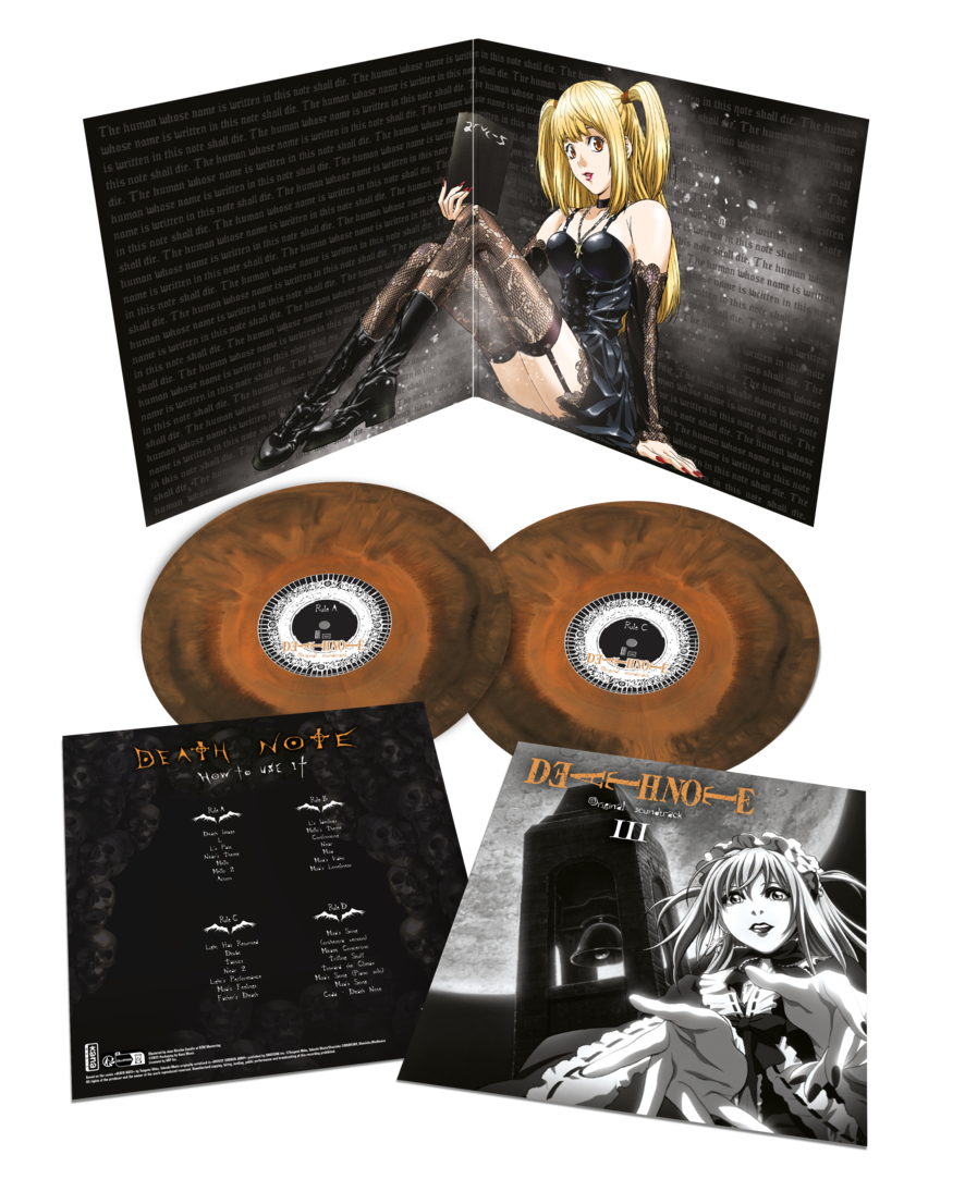 HIDEKI TANUICHI/YOSHIHISA HIRANO - DEATH NOTE: VOLUME III (BROWN MARBLE VINYL)