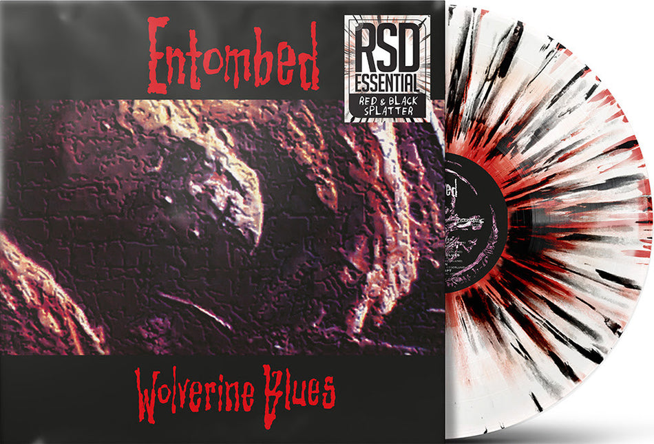 PREORDER: ENTOMBED - WOLVERINE BLUES (RSD ESSENTIAL INDIE EXCLUSIVE WHITE W/ RED & BLACK SPLATTER VINYL)