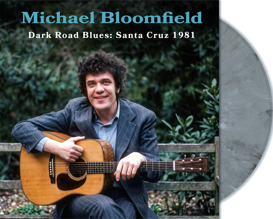 PREORDER: Michael Bloomfield- Dark Road Blues: Santa Cruz 1981 (IEX Graphite Splatter LP)