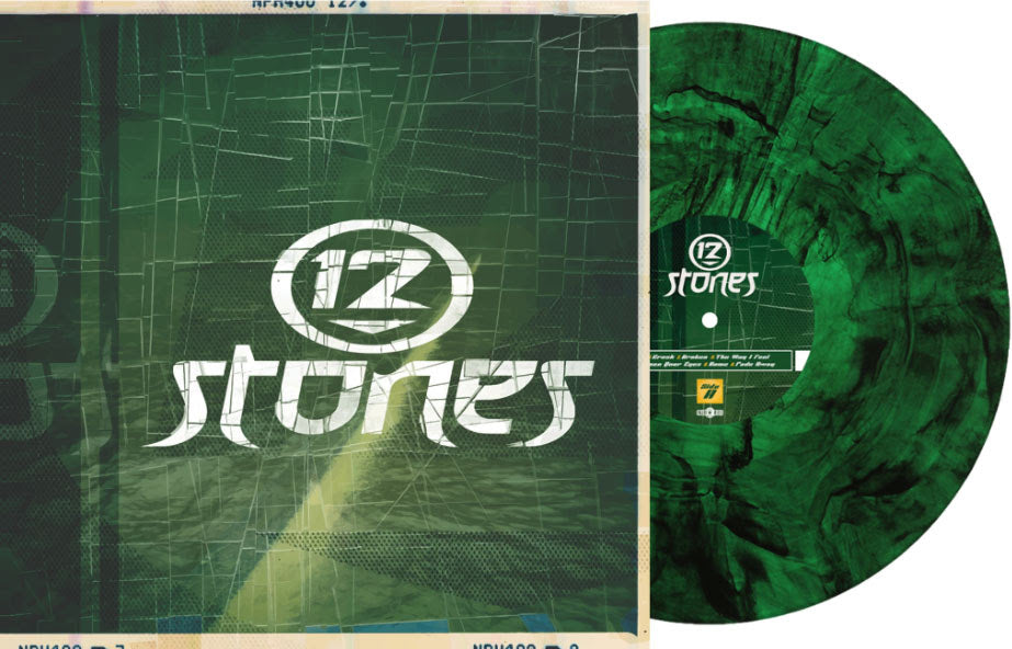 PREORDER: 12 Stones- 12 Stones (IEX Green & Black Marble Vinyl)