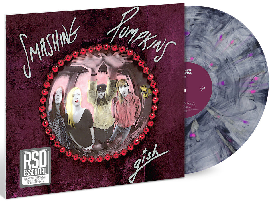 PREORDER: SMASHING PUMPKINS - GISH (RSD ESSENTIAL GRAY W/ PINK & PURPLE SPLATTER)