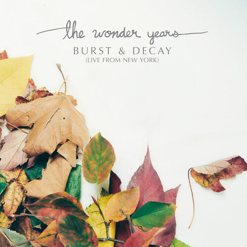 RSD: The Wonder Years - Burst & Decay: Live From New York (Colored Vinyl)
