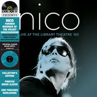 RSD: Nico - Live at the Library Theatre '80 (Crystal Clear Light Blue Color Vinyl)